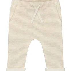 Broeken & Tuinbroeken|Broeken & Leggings*Prénatal newborn broek dubbeldoek effen beige Beigebrown