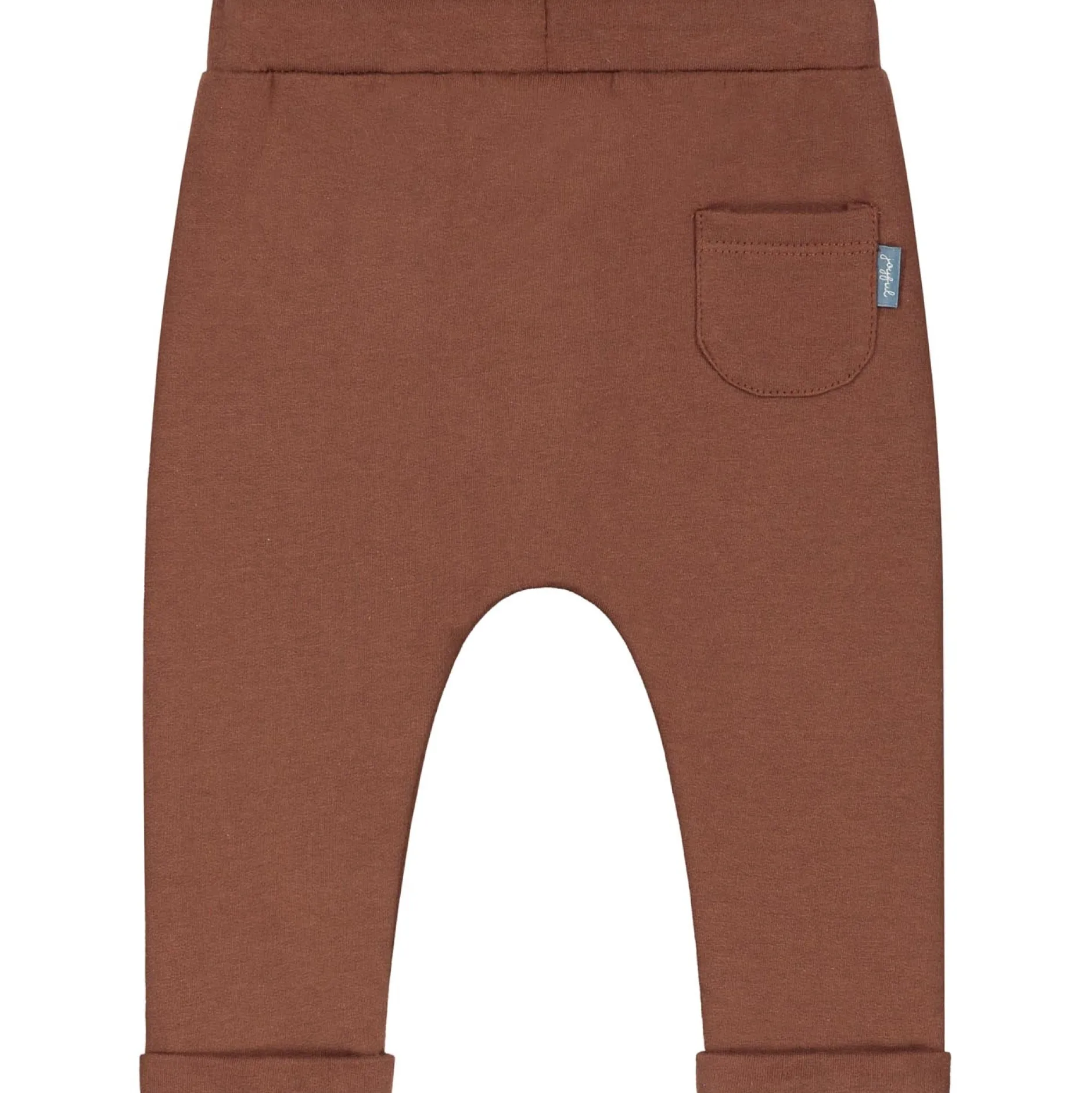 Broeken & Tuinbroeken|Broeken & Leggings*Prénatal newborn broek effen bruin Brown