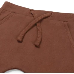 Broeken & Tuinbroeken|Broeken & Leggings*Prénatal newborn broek effen bruin Brown