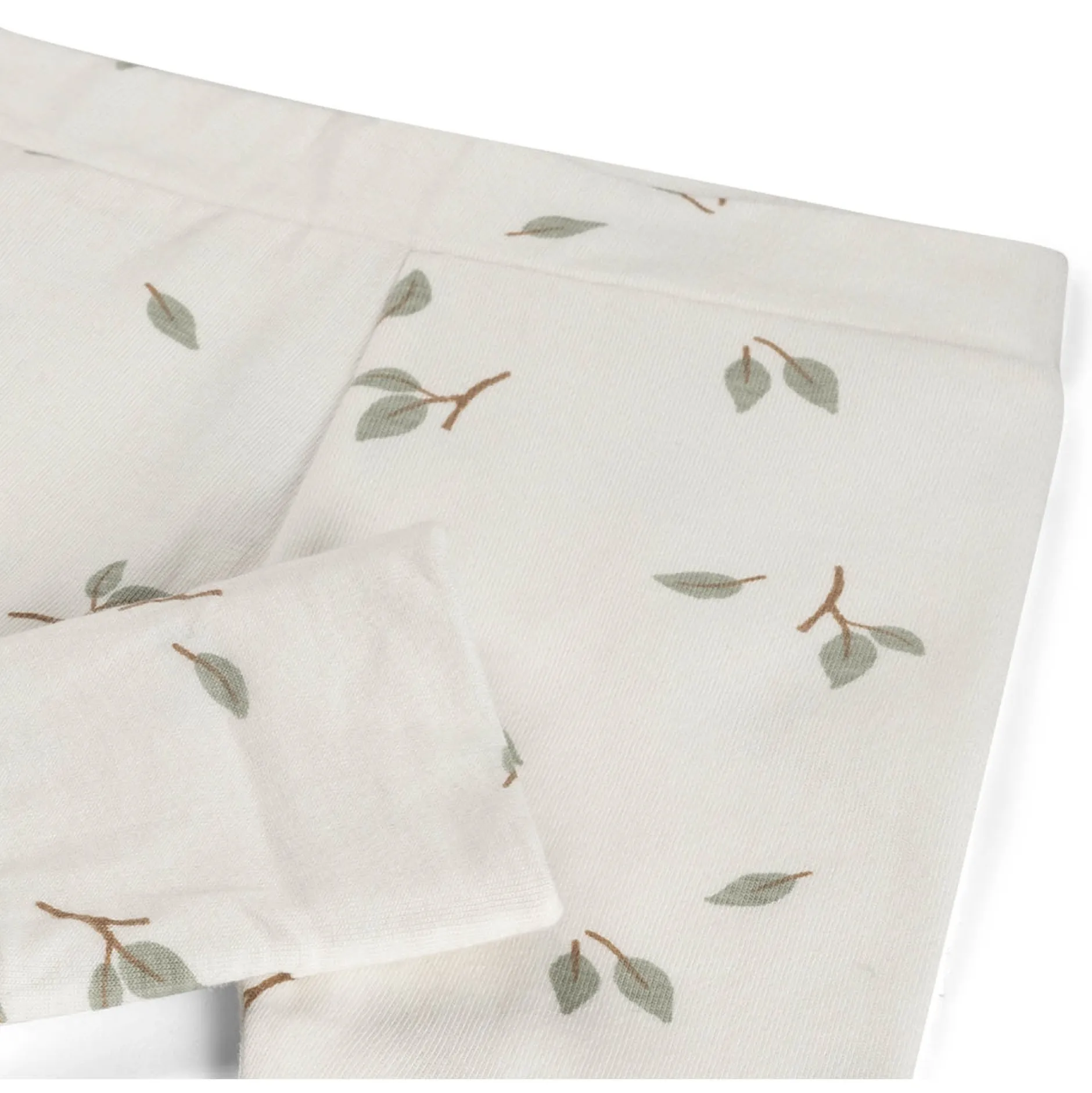 Broeken & Tuinbroeken|Broeken & Leggings*Prénatal newborn broek Pure all over print wit Ivory White