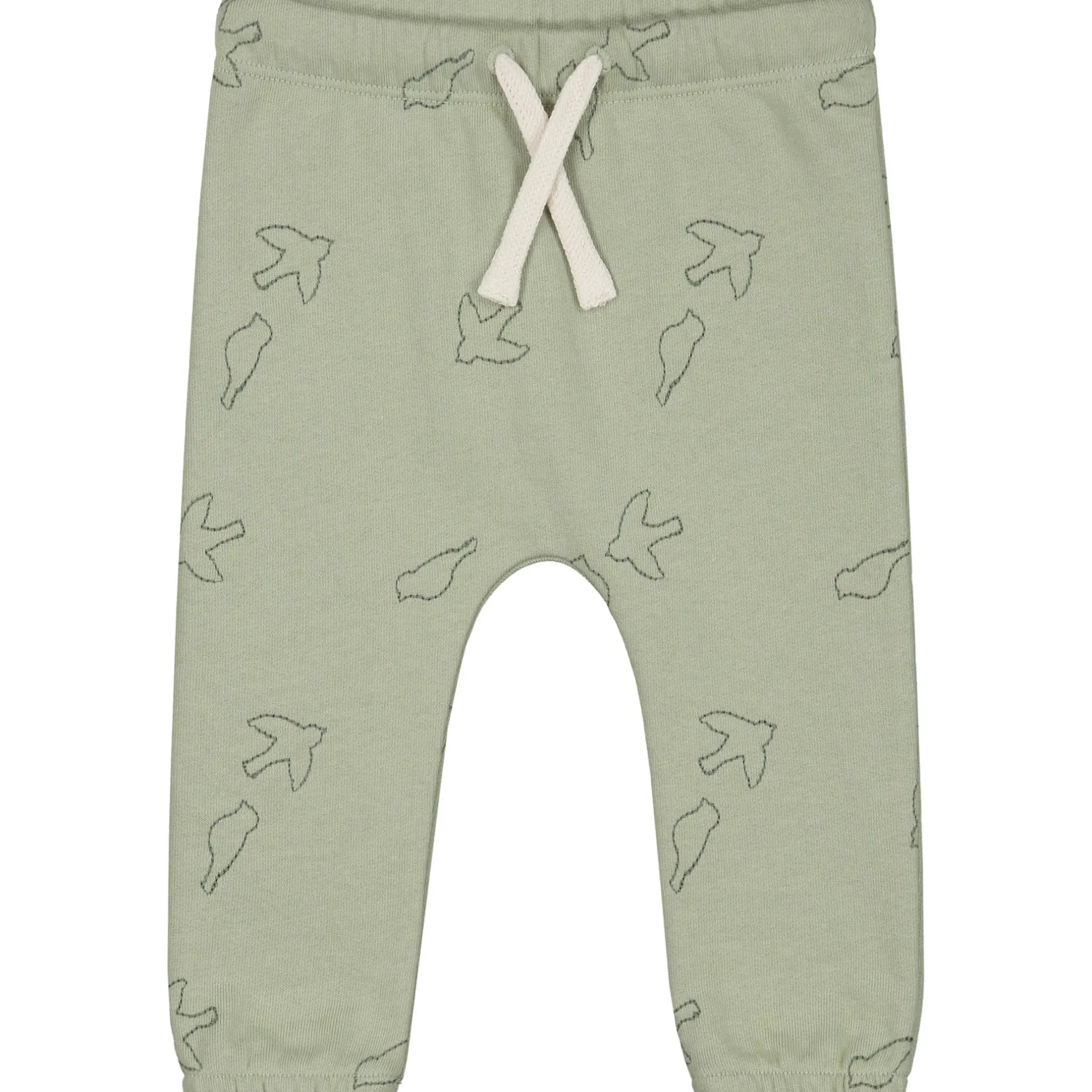 Broeken & Tuinbroeken|Broeken & Leggings*Prénatal newborn broek Pure all over print groen LightGreenshade
