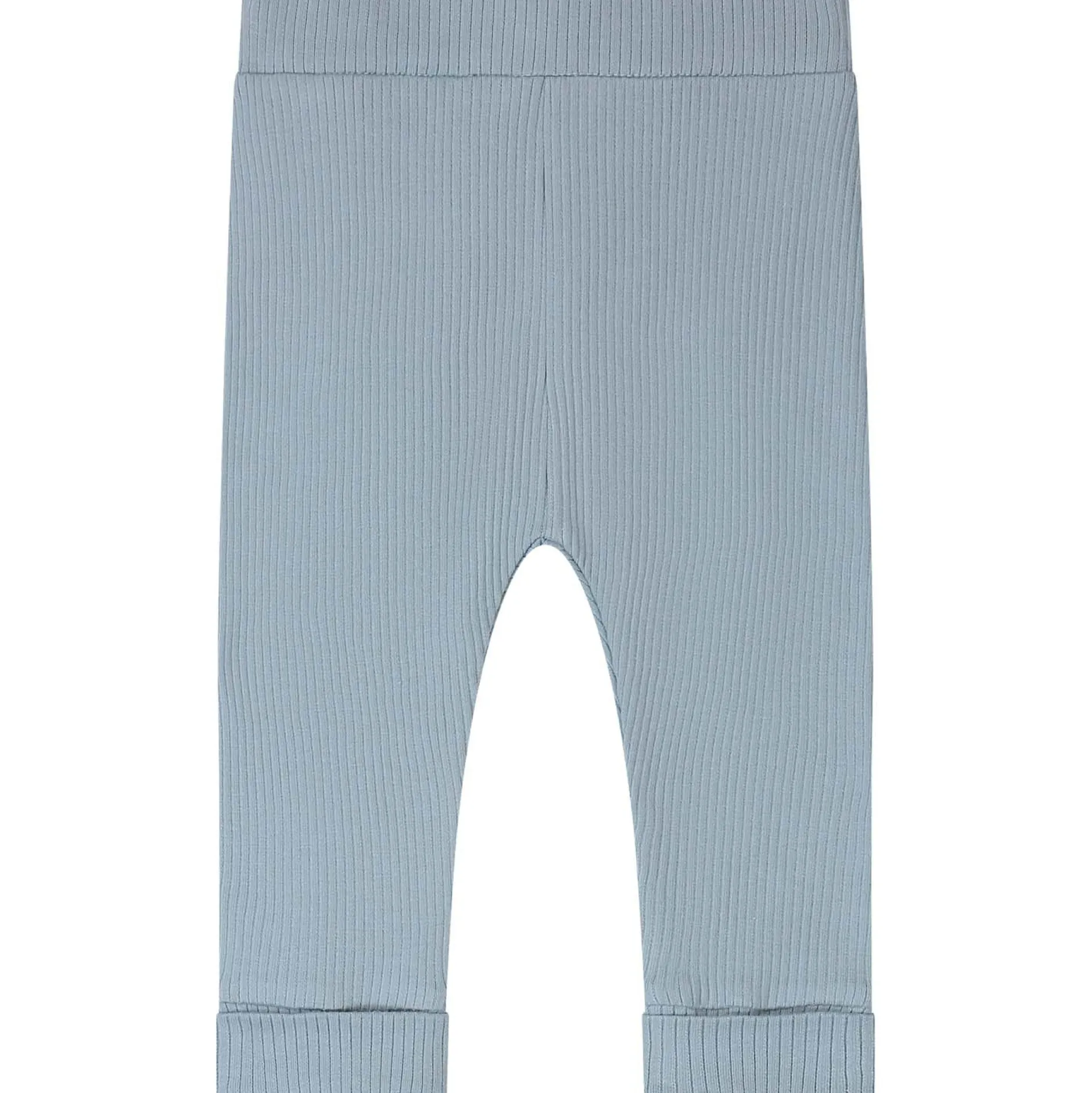 Broeken & Tuinbroeken|Broeken & Leggings*Prénatal newborn broek rib effen blauw Steel Blue