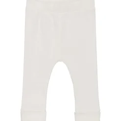Broeken & Tuinbroeken|Broeken & Leggings*Prénatal newborn broek rib wit Ivory White