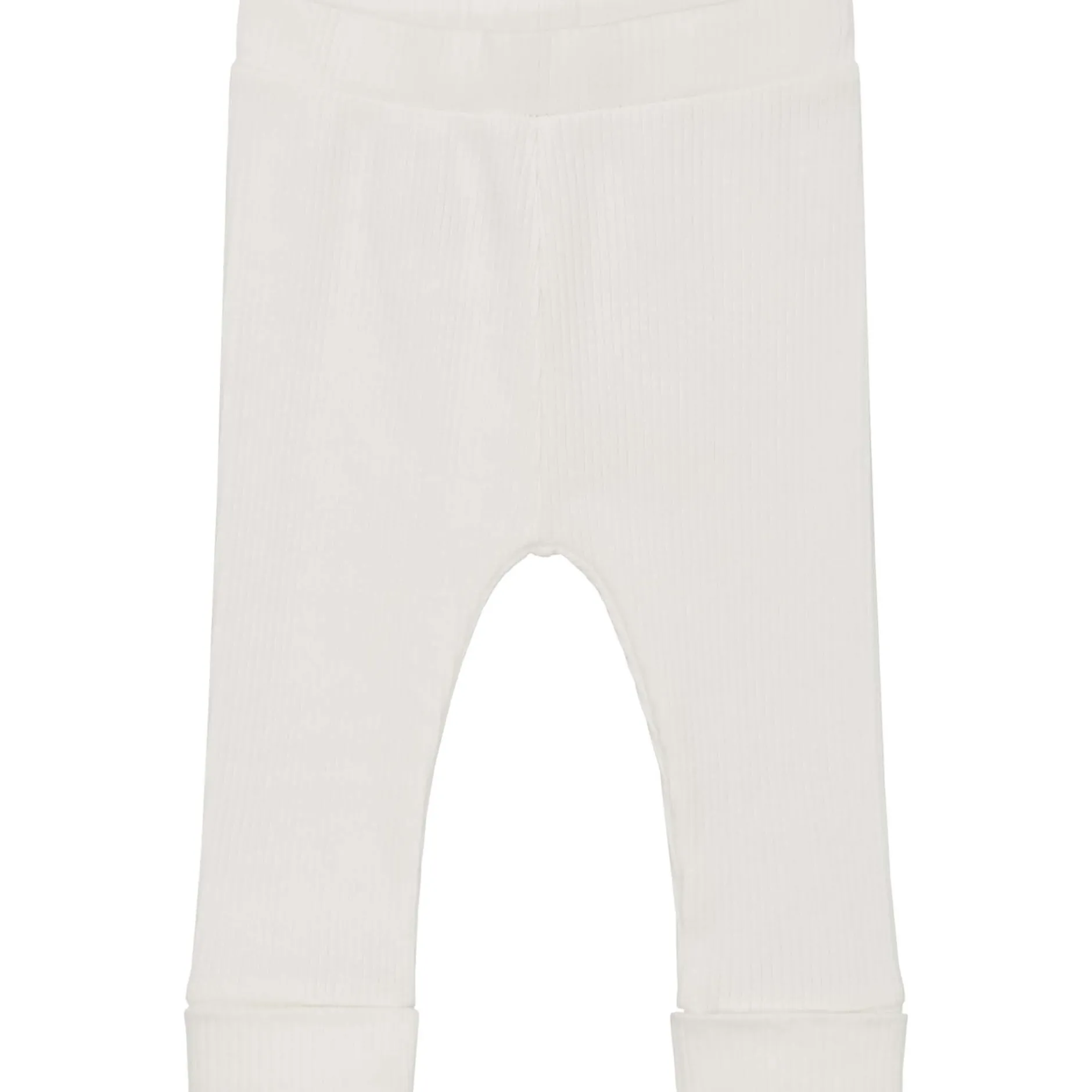 Broeken & Tuinbroeken|Broeken & Leggings*Prénatal newborn broek rib wit Ivory White