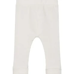 Broeken & Tuinbroeken|Broeken & Leggings*Prénatal newborn broek rib   wit Ivory White