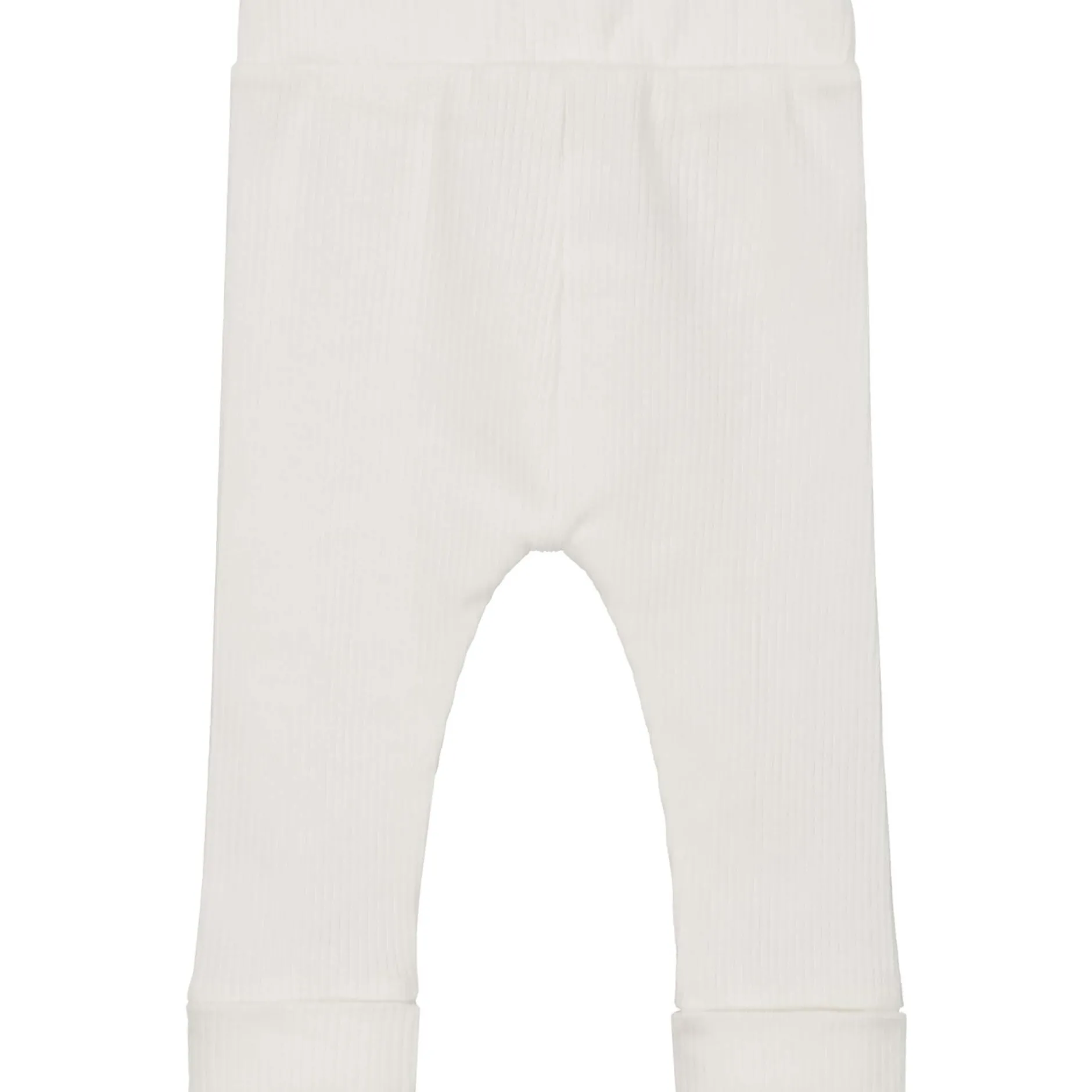 Broeken & Tuinbroeken|Broeken & Leggings*Prénatal newborn broek rib wit Ivory White