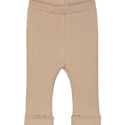 Broeken & Tuinbroeken|Broeken & Leggings*Prénatal newborn broek rib effen taupe Soft Taupe Brown
