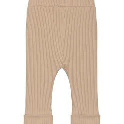 Broeken & Tuinbroeken|Broeken & Leggings*Prénatal newborn broek rib  effen taupe Soft Taupe Brown