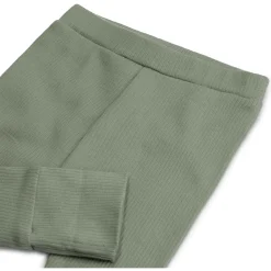 Broeken & Leggings|Broeken & Tuinbroeken*Prénatal newborn broek rib effen groen Green Shade