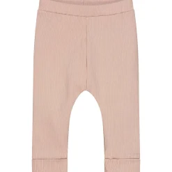 Broeken & Leggings|Broeken*Prénatal newborn broek rib  effen roze Pink Shade