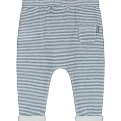 Broeken & Tuinbroeken|Broeken & Leggings*Prénatal newborn broek  strepen blauw Steel Blue