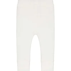 Broeken & Tuinbroeken|Broeken & Leggings*Prénatal newborn broek velours  effen wit Ivory White