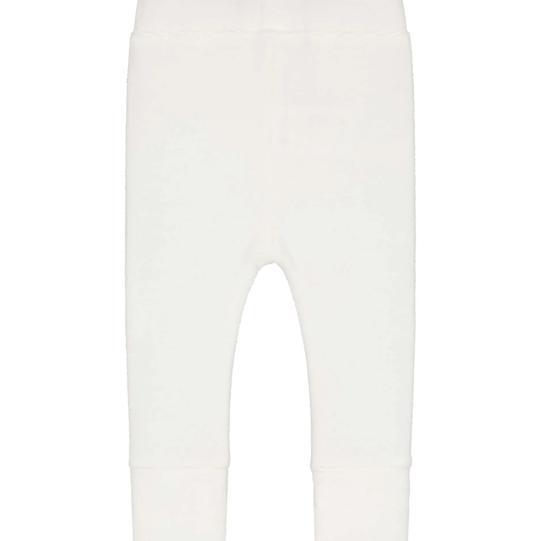 Broeken & Tuinbroeken|Broeken & Leggings*Prénatal newborn broek velours effen wit Ivory White