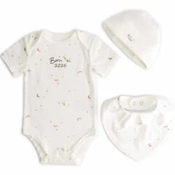 Feestartikelen|Kraamcadeaus*Prénatal newborn giftset born in 2025 Beigebrown