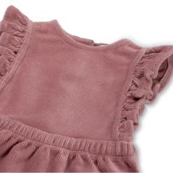 Jurken & Rokken|Jurken & Rokken*Prénatal newborn jurk mouwloos effen roze Violet Pink