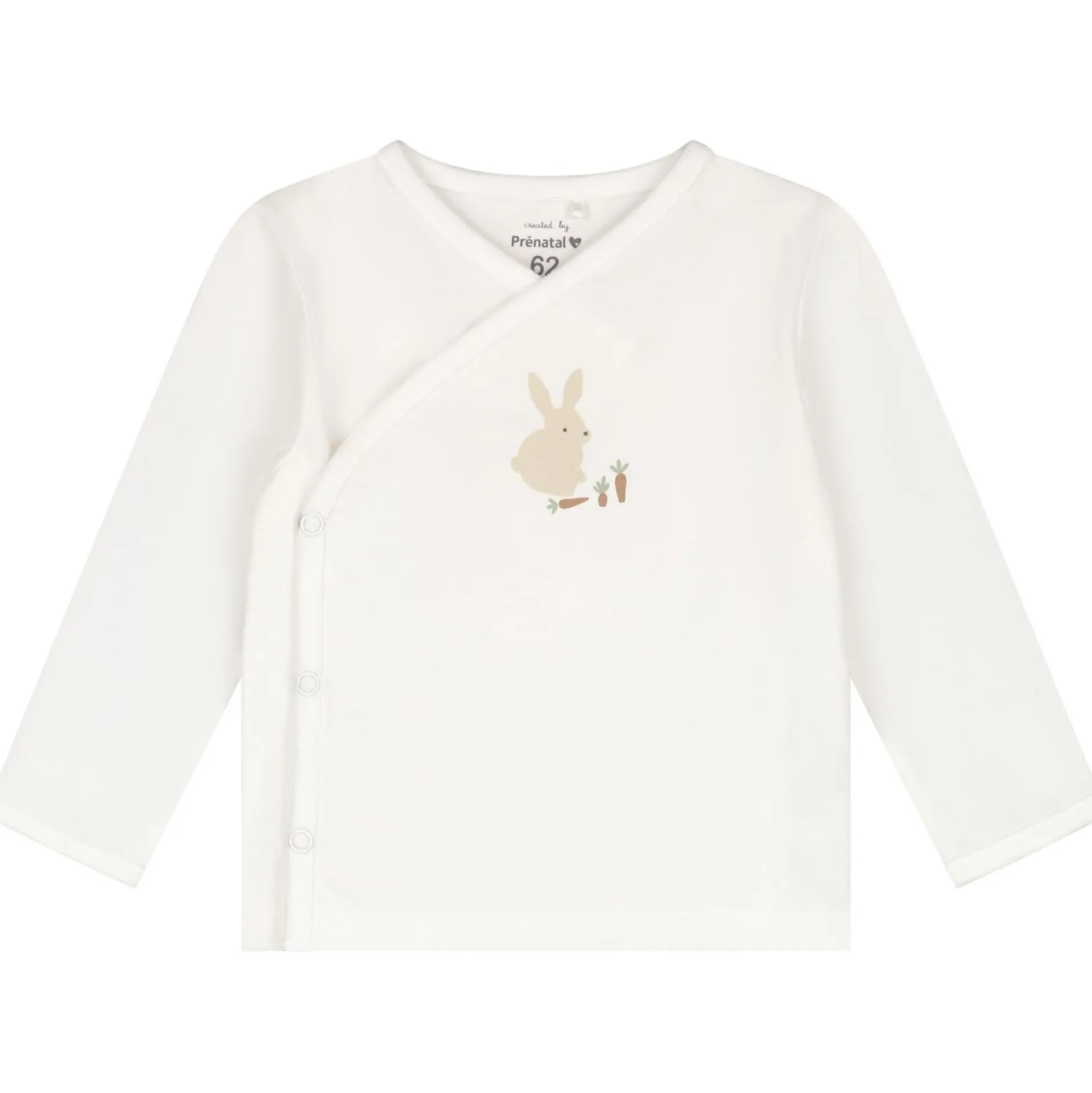Boxpakjes|Boxpakjes & Jumpsuits*Prénatal newborn kledingset konijn lange mouwen dierenprint multi Ivory White