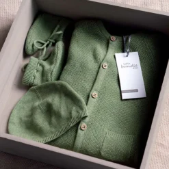 Accessoires|Accessoires*Prénatal newborn muts   groen Green Shade