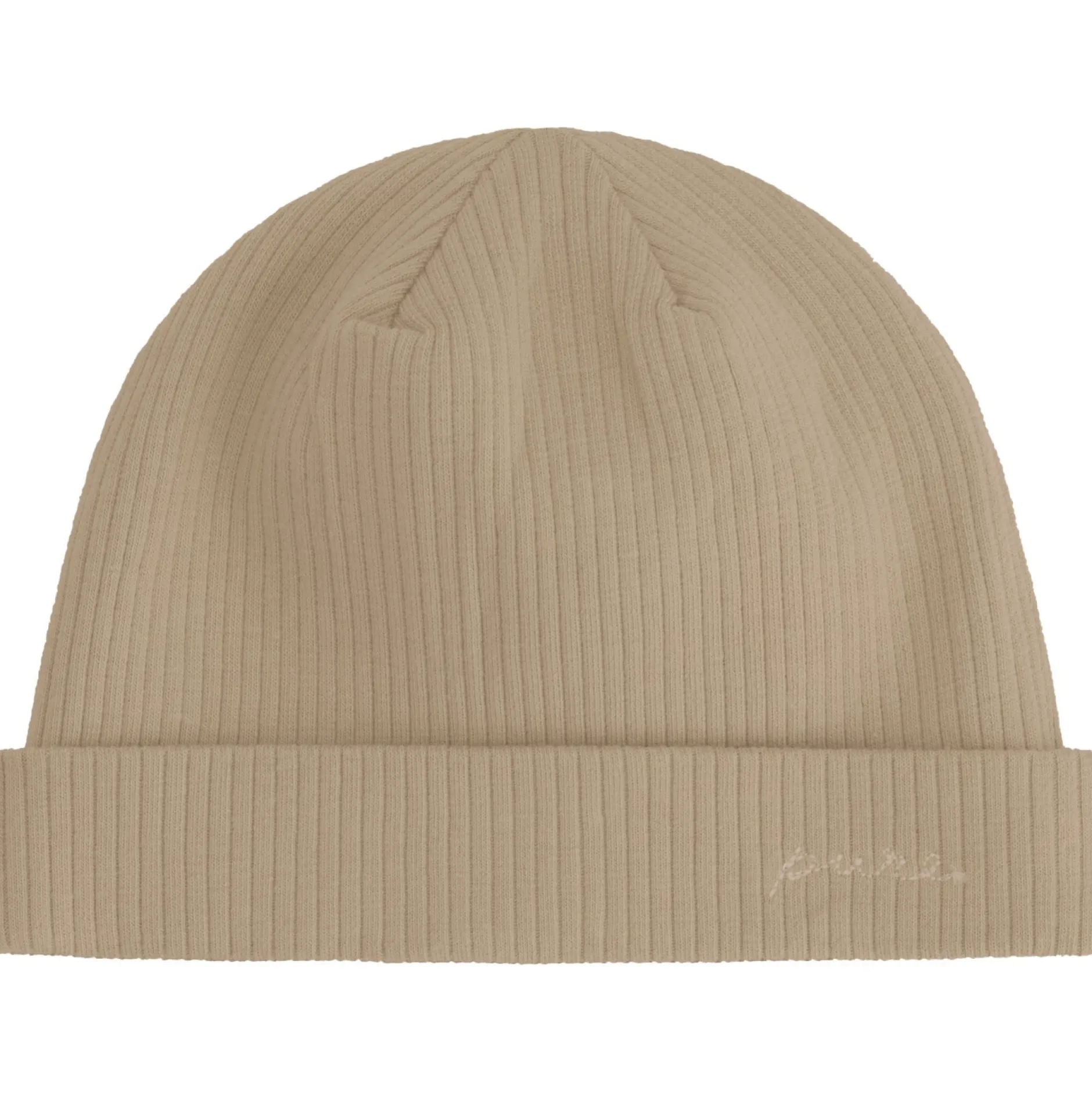 Accessoires|Accessoires*Prénatal newborn muts rib Pure bruin Dark Sand Brown