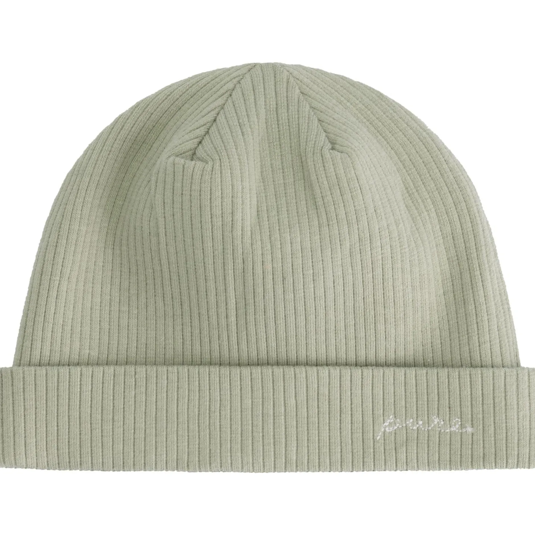 Accessoires|Accessoires*Prénatal newborn muts rib Pure groen LightGreenshade