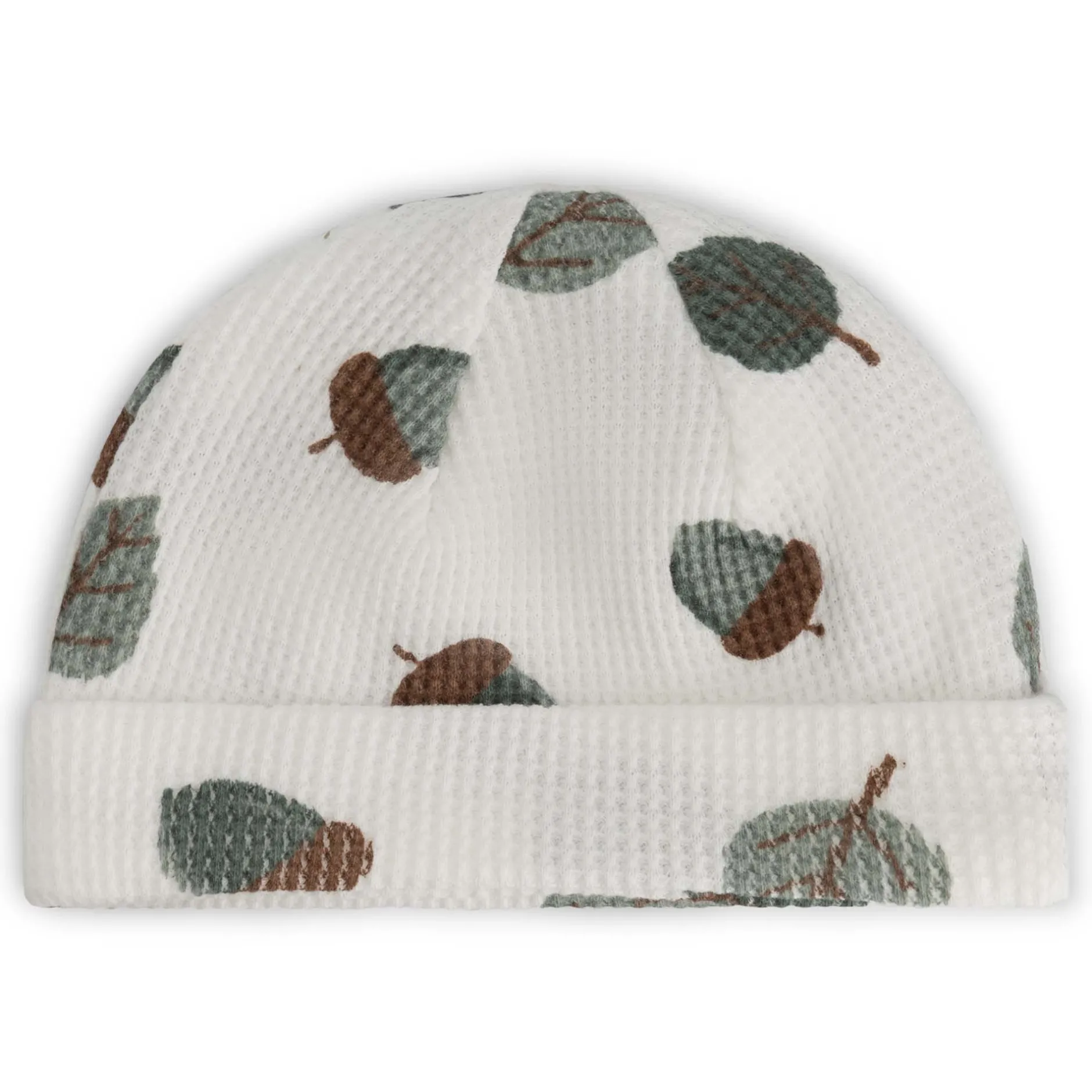 Accessoires|Accessoires*Prénatal newborn muts wafel wit Ivory White
