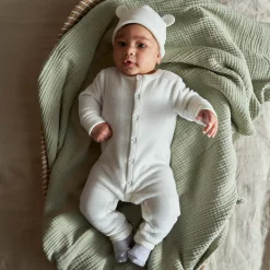 Accessoires|Accessoires*Prénatal newborn muts   wit Ivory White