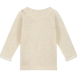 Shirts & Blouses|Shirts & Blouses*Prénatal newborn overslagshirt lange mouwen effen beige Beigebrown