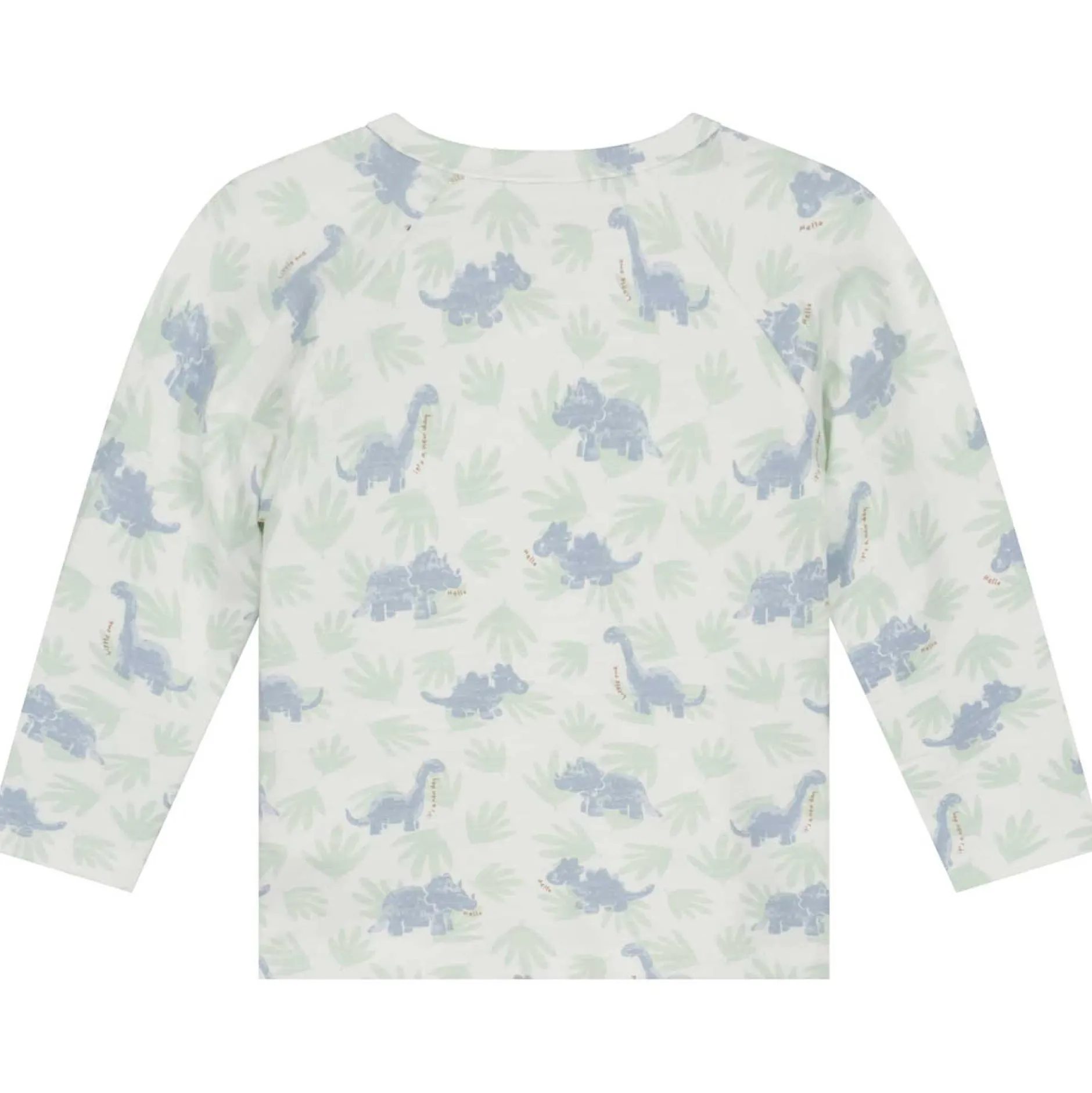 Shirts & Blouses|Shirts & Blouses*Prénatal newborn overslagshirt lange mouwen dierenprint groen Ivory White