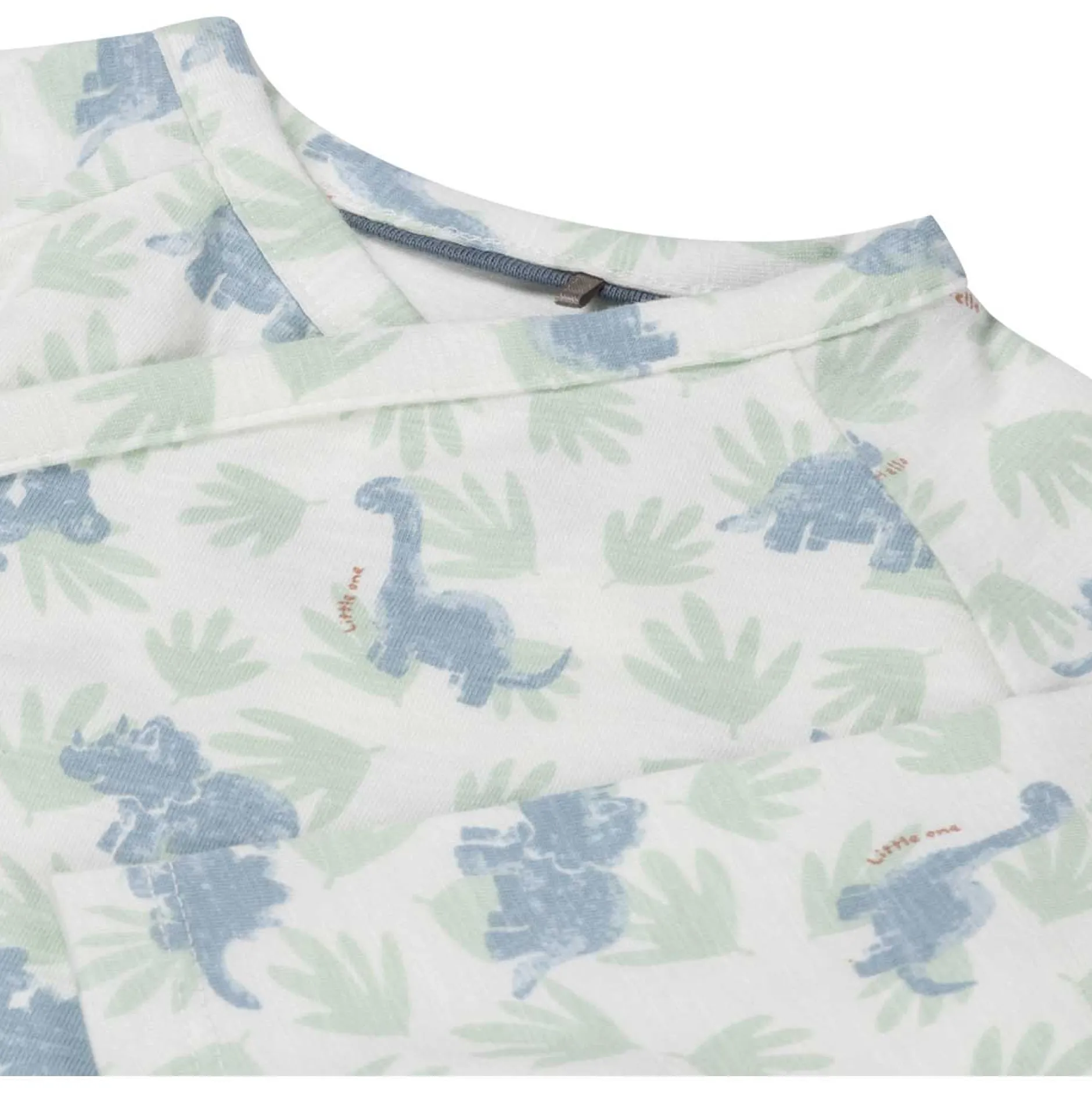 Shirts & Blouses|Shirts & Blouses*Prénatal newborn overslagshirt lange mouwen dierenprint groen Ivory White
