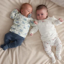 Shirts & Blouses|Shirts & Blouses*Prénatal newborn overslagshirt lange mouwen dierenprint groen Ivory White