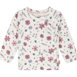 Shirts & Blouses|Shirts & Blouses*Prénatal newborn overslagshirt lange mouwen bloemen multi Ivory White