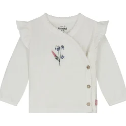 Shirts & Blouses|Shirts & Blouses*Prénatal newborn overslagshirt lange mouwen printopdruk wit Ivory White
