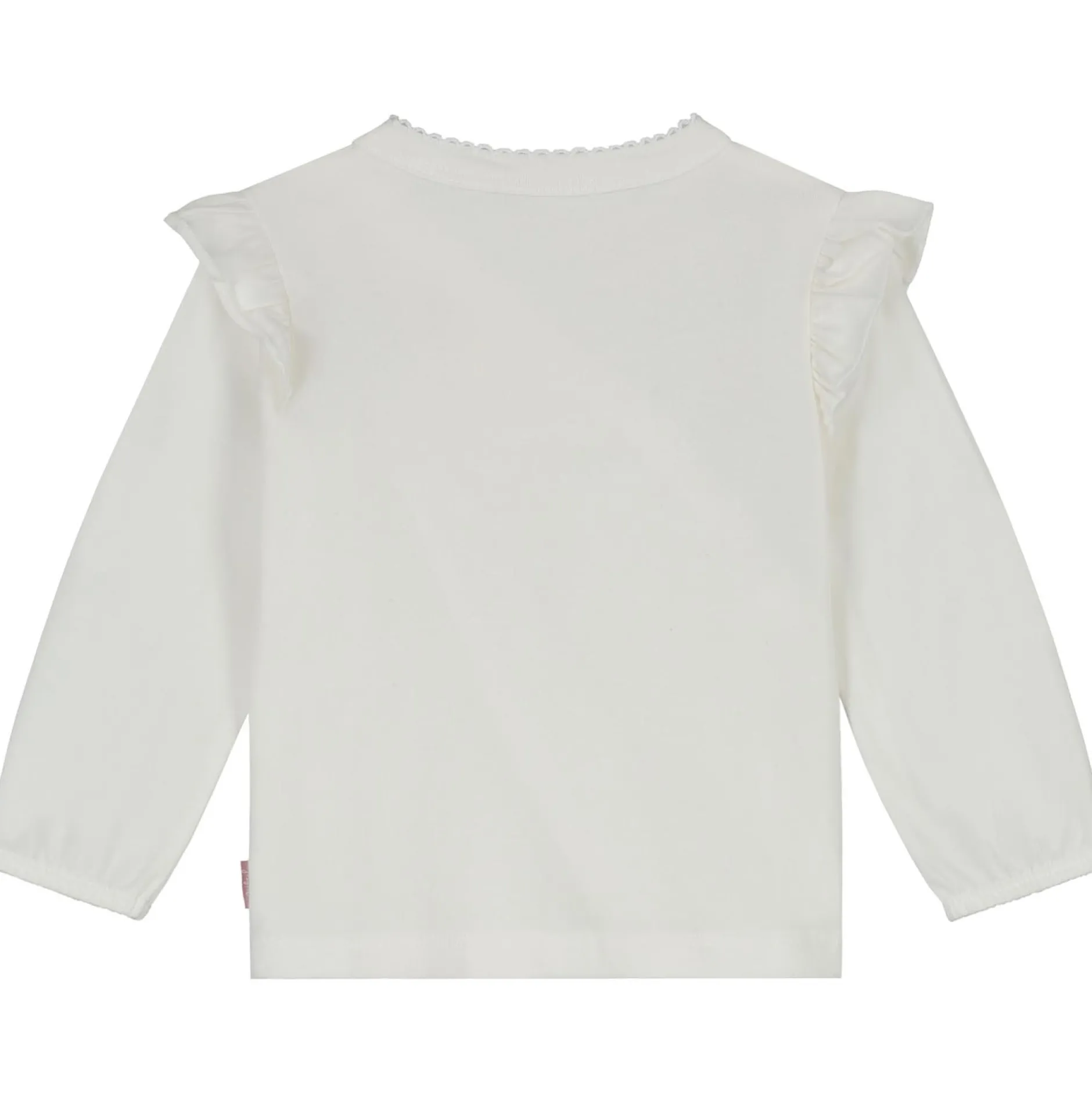 Shirts & Blouses|Shirts & Blouses*Prénatal newborn overslagshirt lange mouwen printopdruk wit Ivory White