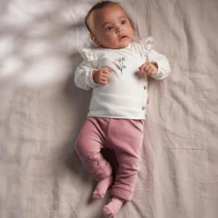 Shirts & Blouses|Shirts & Blouses*Prénatal newborn overslagshirt lange mouwen printopdruk wit Ivory White