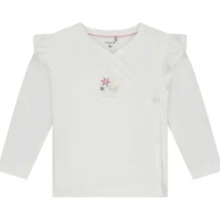 Shirts & Blouses|Shirts & Blouses*Prénatal newborn overslagshirt lange mouwen printopdruk wit Ivory White