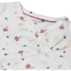 Shirts & Blouses|Shirts & Blouses*Prénatal newborn overslagshirt lange mouwen all over print wit Ivory White