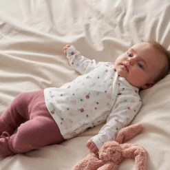 Shirts & Blouses|Shirts & Blouses*Prénatal newborn overslagshirt lange mouwen all over print wit Ivory White