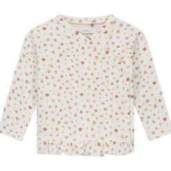 Shirts & Blouses|Shirts & Blouses*Prénatal newborn overslagshirt lange mouwen all over print roze Powder Pink
