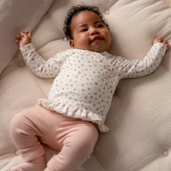 Shirts & Blouses|Shirts & Blouses*Prénatal newborn overslagshirt lange mouwen all over print roze Powder Pink