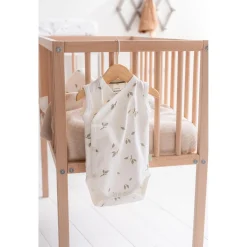 Rompers|Rompers*Prénatal newborn romper Pure mouwloos all over print wit Ivory White