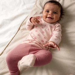 Shirts & Blouses|Shirts & Blouses*Prénatal newborn shirt lange mouwen tekst roze Powder Pink