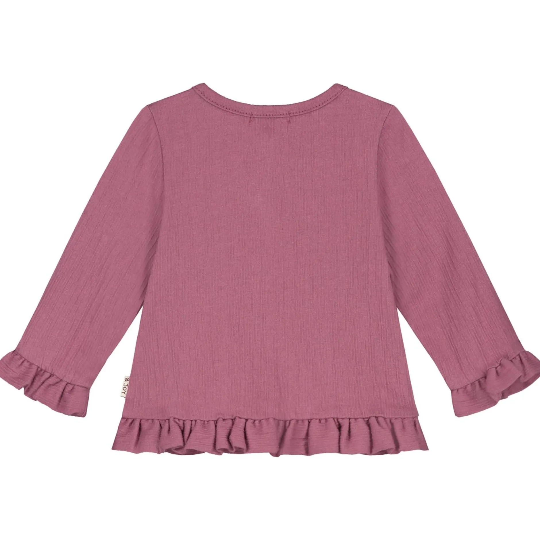 Shirts & Blouses|Shirts & Blouses*Prénatal newborn shirt lange mouwen effen paars Dark Grapepurple