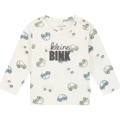 Shirts & Blouses|Shirts & Blouses*Prénatal newborn shirt lange mouwen tekst wit Ivory White