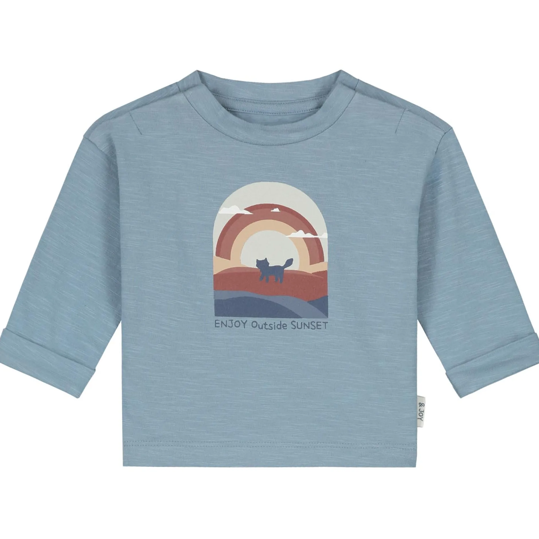 Shirts & Blouses|Shirts & Blouses*Prénatal newborn shirt lange mouwen printopdruk blauw Powder Blue