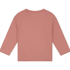 Shirts & Blouses|Shirts & Blouses*Prénatal newborn shirt lange mouwen tekst roze Dark Pink