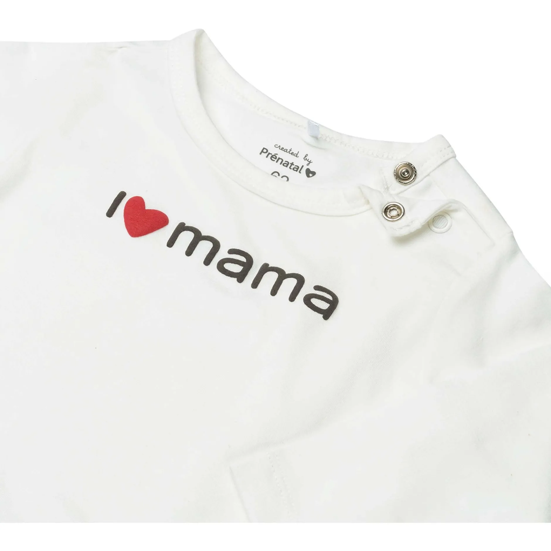 Shirts & Blouses|Shirts & Blouses*Prénatal newborn shirt mama lange mouwen tekst wit Ivory White