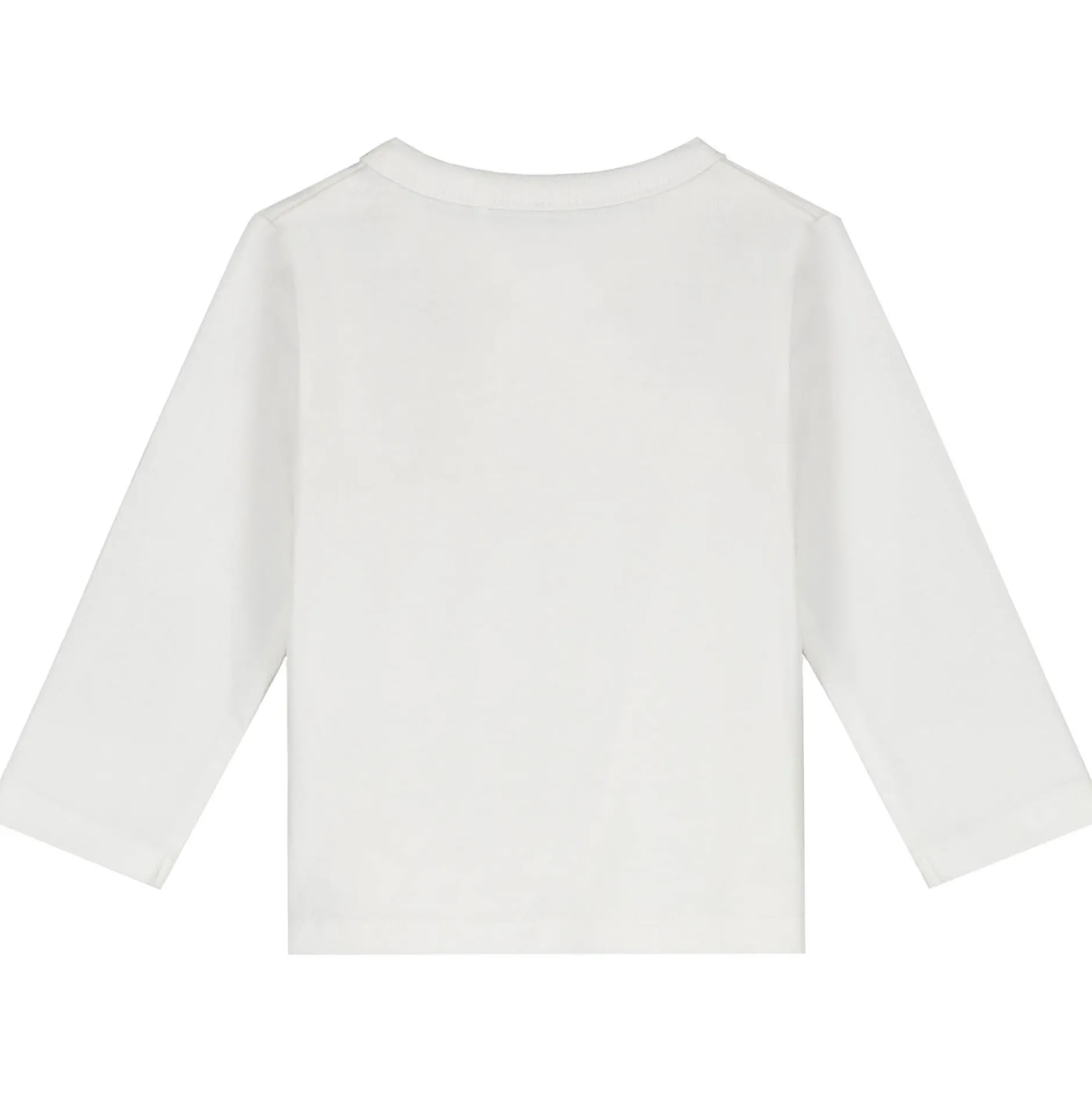 Shirts & Blouses|Shirts & Blouses*Prénatal newborn shirt Pure lange mouwen effen wit Ivory White