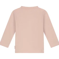 Shirts & Blouses|Shirts & Blouses*Prénatal newborn shirt rib lange mouwen effen roze Pink Shade