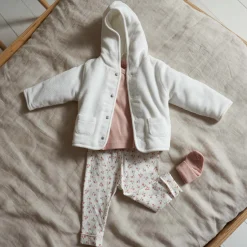 Shirts & Blouses|Shirts & Blouses*Prénatal newborn shirt rib lange mouwen effen roze Pink Shade