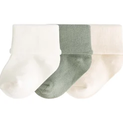 Sokjes & Slofjes*Prénatal newborn sokken 3 paar   groen Green Shade