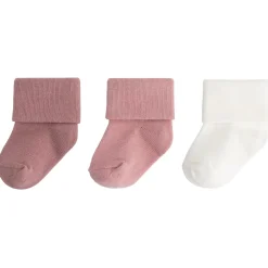 Sokjes & Slofjes*Prénatal newborn sokken   roze Violet Pink